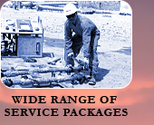 Wide Range of Service Packages